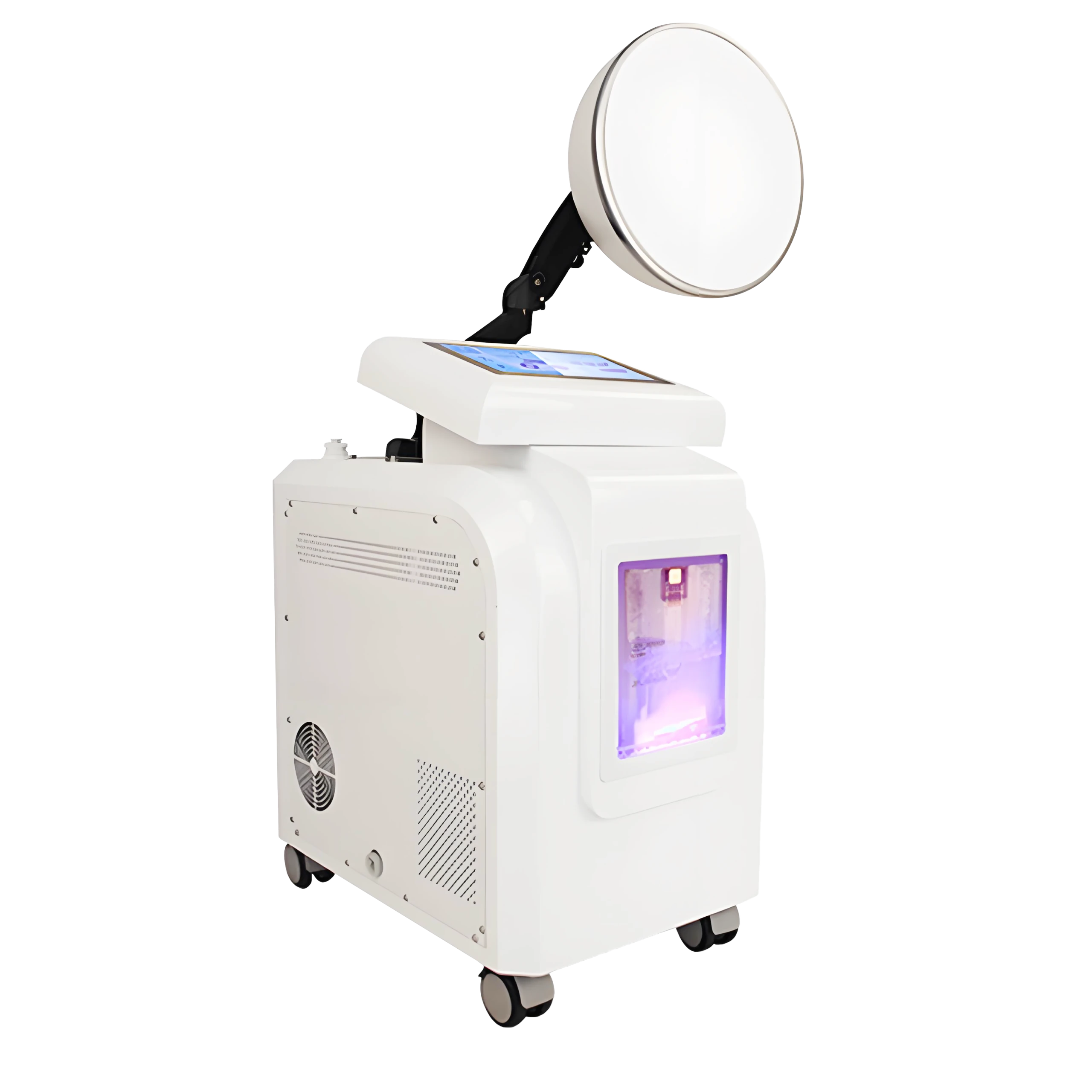 Hydrogen wellness equipment with adjustable light head