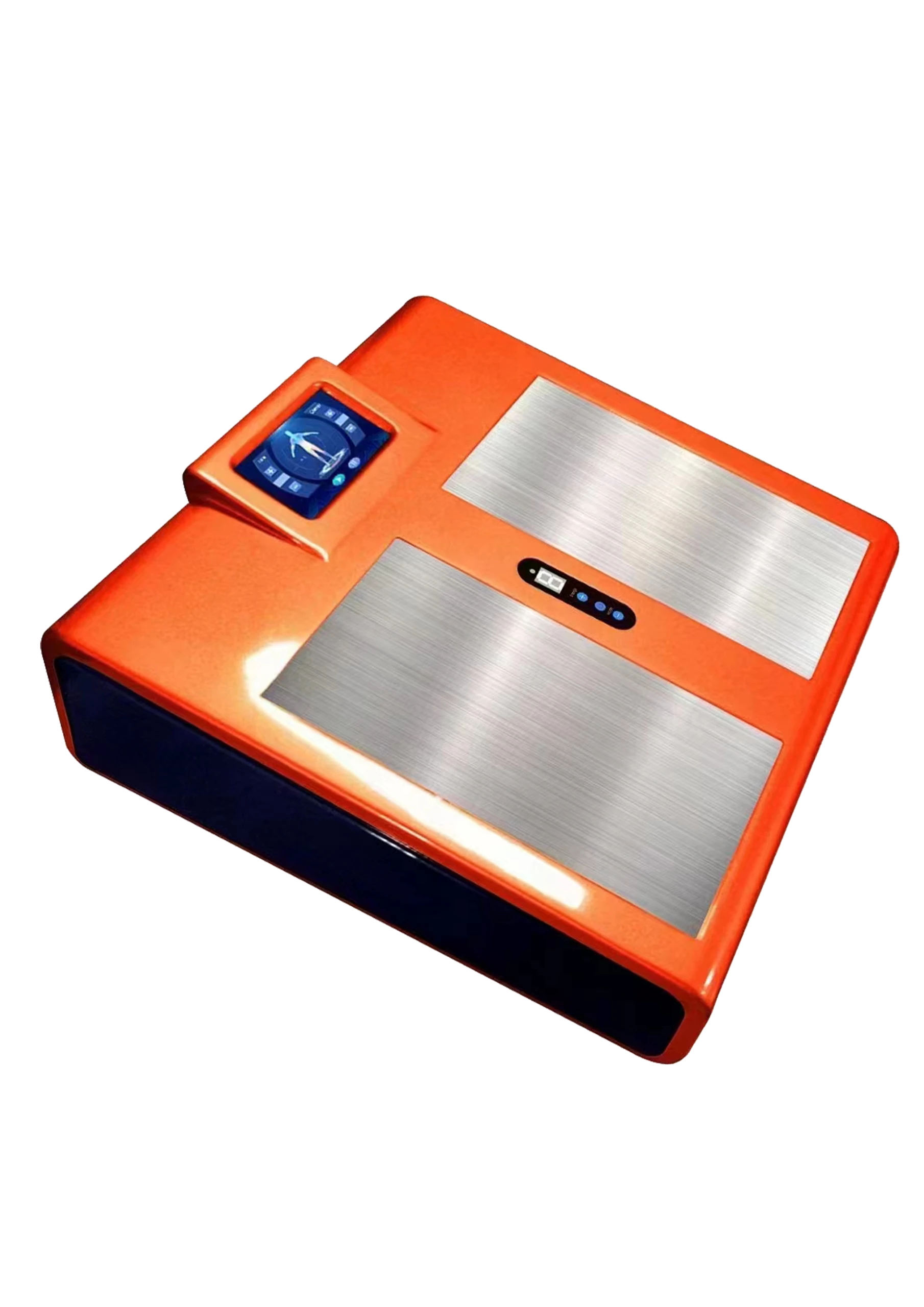 Leg wellness equipment with control display